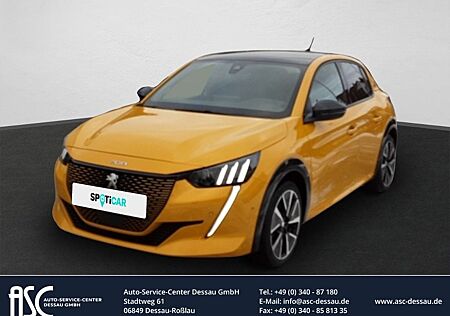 Peugeot e-208 GT 136 PS,Wärmepumpe,Panoramadach,Navi,Kli