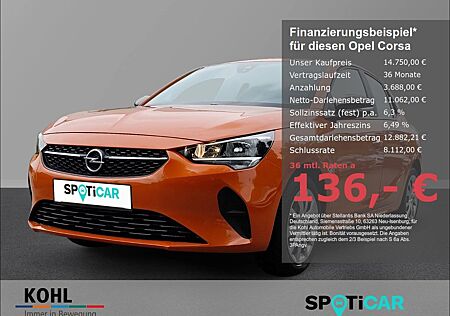 Opel Corsa F Edition 1.2 EU6d Berganfahrass. Spurhalt