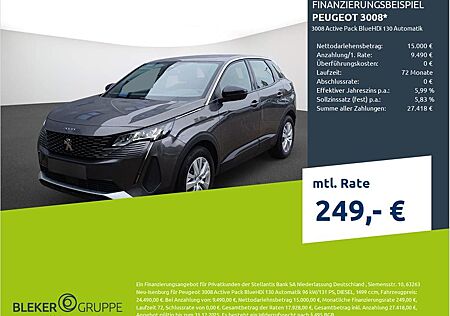 Peugeot 3008 Active Pack BlueHDi 130 Automatik