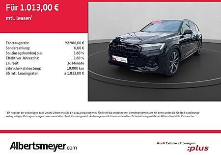 Audi Q7 50 TDI QUATTRO+AHK+PANO+B&O+MATRIX+STANDH