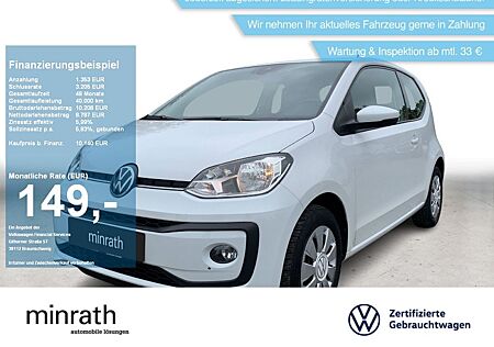 VW Up gebraucht kaufen VW Up Volkswagen move ! 1.0 KLIMA+DAB+BT+USB+SHZ+PDC+KAMERA+GRA