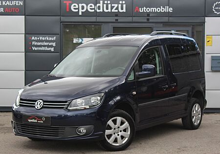 VW Caddy Volkswagen Comfortline 4Motion*STAHZG*LEDER*AHK*NAVI*
