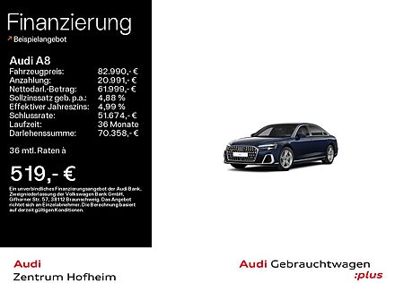 Audi A8 Lang 50 TDI qu tip*B&O*HUD*Pano*Standh*Matrix