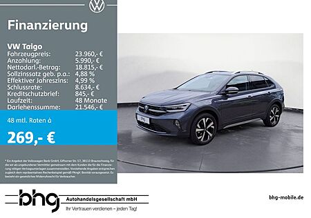VW Taigo Volkswagen 1.0 TSI OPF DSG Style