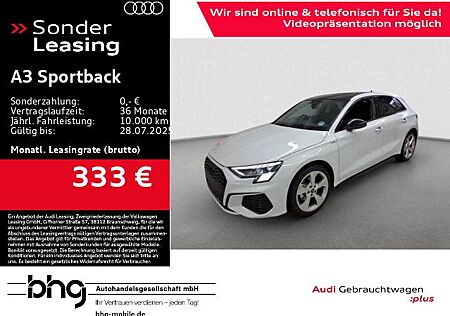 Audi A3 Sportback 35TFSI S tronic S line Optik AdaptA
