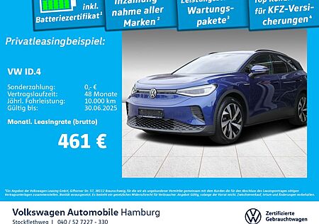 VW ID.4 Volkswagen Pro Performance AHK Navi Wärmep. Kamera ACC