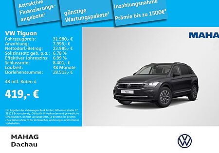 VW Tiguan Volkswagen 1.5 TSI LIFE Navi LED Alu17TulsaGRAPHITE