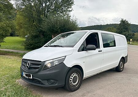 Mercedes-Benz Vito gebraucht kaufen Mercedes-Benz Vito 116 4MATIC EXTRALANG 6SITZ S-HZNG KAM AHK