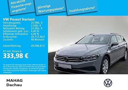 VW Passat Variant Volkswagen 2.0 TDI LED Navi ParkPilot RearVi