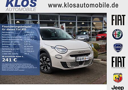 Fiat 600 HYBRID 1.2 110 PS DCT6 NAVI KAMERA PDC