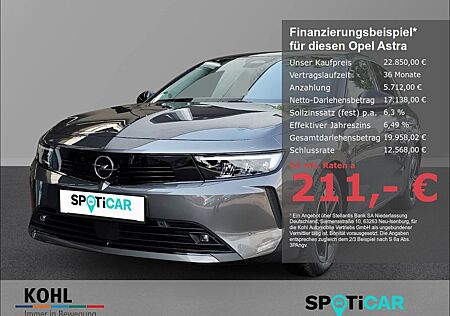Opel Astra L Enjoy 1.2 Turbo EU6e SHZ Rückfahrk. PDC