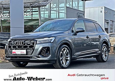 Audi Q7 55TFSI qu S LINE BLACK HUD PANO AHK 7-SITZER