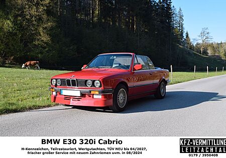 BMW 320i E30 Cabrio~Alpina~Leder~H-Kennz~TÜV NEU