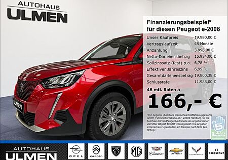 Peugeot 2008 e- e- Active Pack Elektromotor 136 Klimaauto