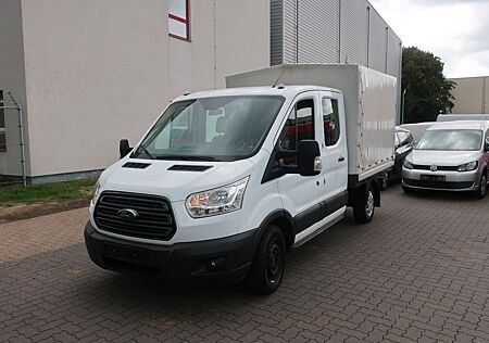 Ford Transit Pritsche DoKa / 1. Hand / Klima / FN: 27
