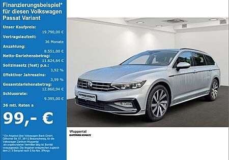 VW Passat Variant Volkswagen 2.0 TDI R-Line LED NAVI AHK KAMER