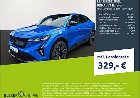 Renault Rafale Esprit Alpine E-Tech Full Hybrid 200