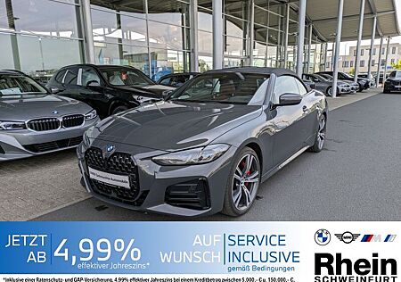 BMW M440i xDrive Cabrio M Sport Laser. Nackenwärmer.