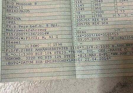 Opel Meriva 1.6 CDTI ecoFLEX Active 100kW S/S Active