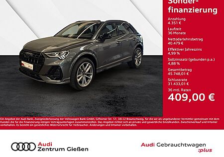 Audi Q3 40 TFSI quattro S line Black AHK Assistenzpak