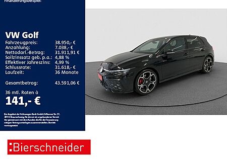 VW Golf Volkswagen 8 GTI 2.0 TSI DSG Black 19 AHK MATRIX PANO