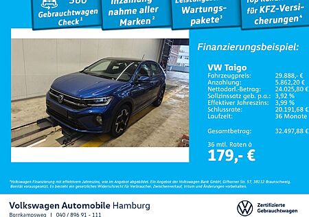 VW Taigo Volkswagen 1.0 TSI R-Line DSG Rückfkamera Navi Panora