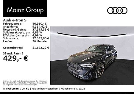 Audi e-tron S quattro Navi SHZ Leder LED Memory Luft