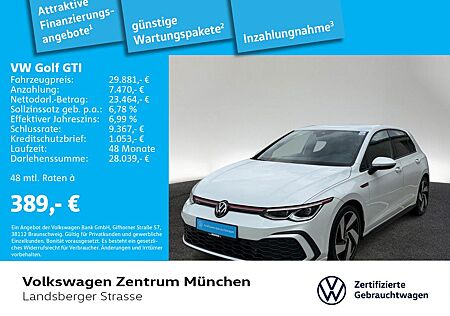VW Golf Volkswagen VIII GTI 2.0 TSI ACC DCC IQ.Light Navi Rear