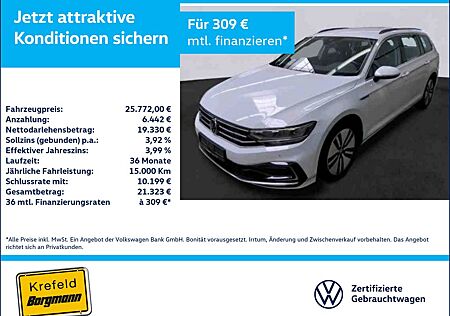 VW Passat Variant Volkswagen GTE LED ACC NAVI KAMERA SHZ PDC