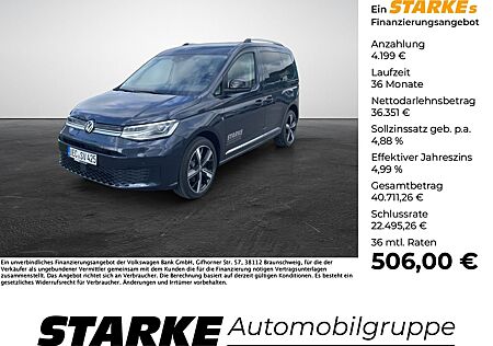 VW Caddy Volkswagen 2.0 TDI DSG Style 5-Sitzer Navi LED Kamer