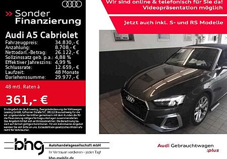 Audi A5 Cabrio 35 TFSI S tronic S line