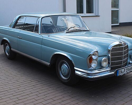 Mercedes-Benz 250 SEC Coupe W111 deutsches Fahrzeug