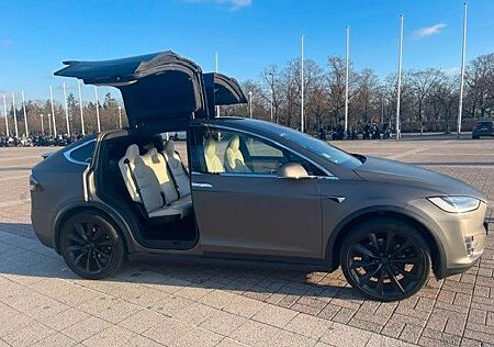 Tesla Model X Maximale Reichweite plus, Flügeltür