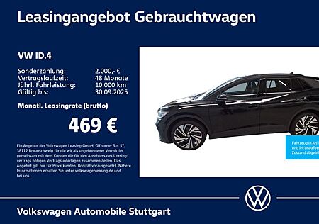 VW ID.4 Volkswagen Pro Navi Kamera Pano Stdhzg AHK ACC SHZ