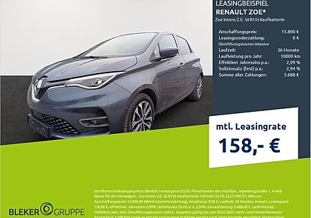 Renault ZOE Intens Z.E. 50 R135 Kaufbatterie