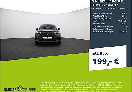 DS Automobiles DS3 Crossback PureTech 100 Performance Line