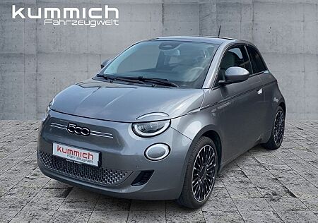Fiat 500E "La Prima" Batterie Zertifikat