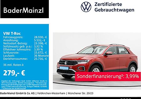 VW T-Roc Volkswagen 1.5 TSI DSG Life LED Carplay ACC Virtual