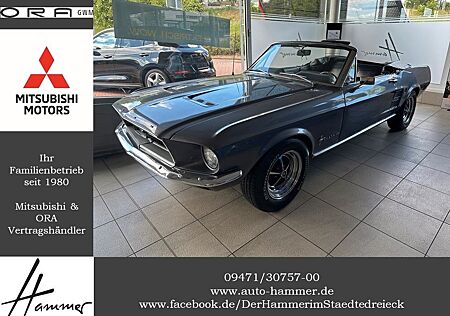 Ford Mustang CABRIO//1967//V8//LEDER SCHWARZ//SERVO