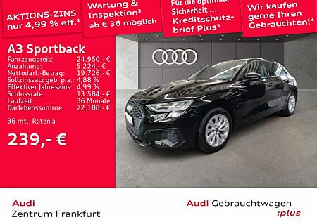 Audi A3 Sportback 40 TFSI e S tronic LED VC DAB