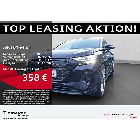 Audi Q4 e-tron leasen