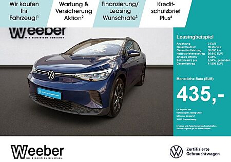 VW ID.4 Volkswagen PRO AHK*NAVI*LED*KAMERA*19ZOLL SCHWARZ*5J.G