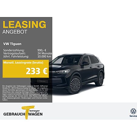 VW Tiguan leasen