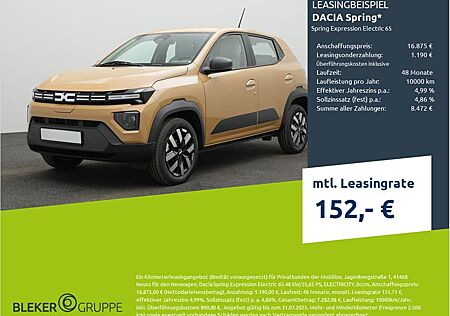 Dacia Spring Expression Electric 65