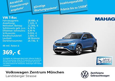 VW T-Roc Volkswagen 1.5 TSI MOVE AHK LED Navi Rear View 6-Gang