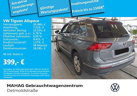 VW Tiguan Allspace Volkswagen 1.5 TSI Life LED-Matrix RearView