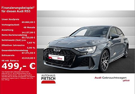 Audi RS3 Sportback S tronic Vmax 280 Matrix Schalensi