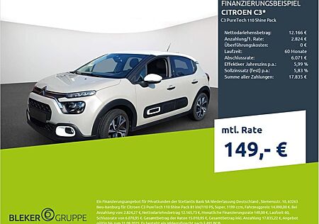 Citroën C3 PureTech 110 Shine Pack