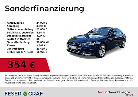 Audi A4 Limousine Advanced 30 TDI S tronic Matrix-LED