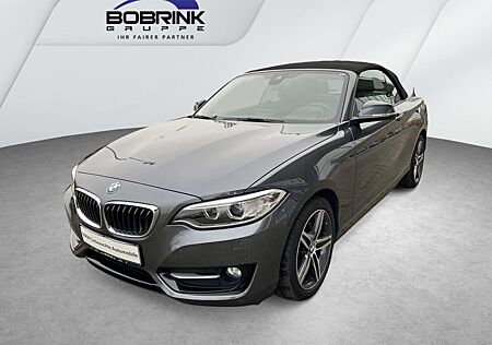 BMW 220 i Cabrio Sport Line Xenon Lenkradhzg HiFi